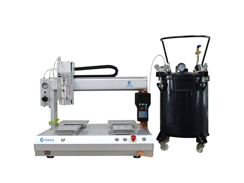 Double station dispensing machine