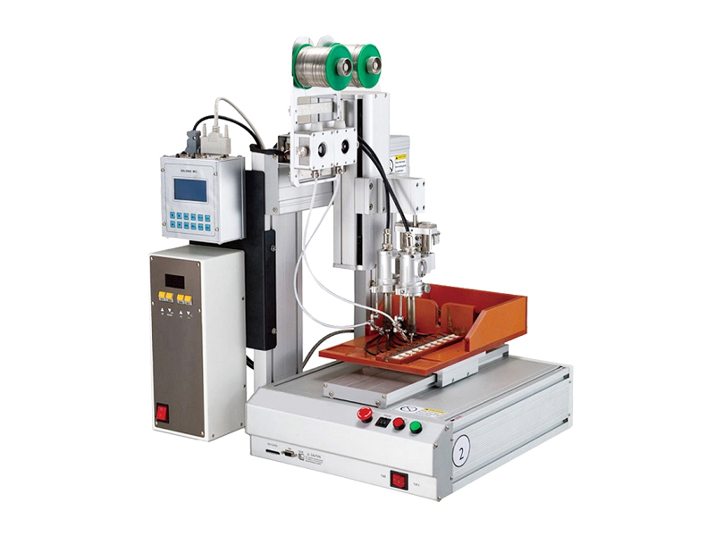 Three axis double head high frequency welding machine